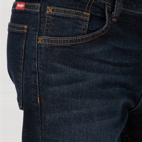 BOY'S WRANGLER FIVE STAR FLEX STRAIGHT LEG JEAN SZ 16 NWT - Picture 6 of 6